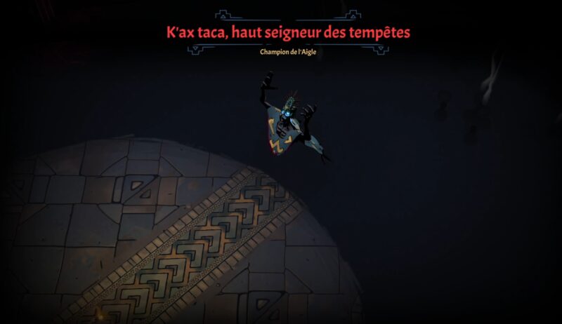 K'ax taca, haut seigneur des tempetes boss tier 1 curse of the dead gods