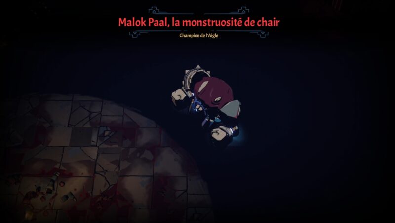 Malok Paal, la monstruosité de chair boss tier 2 curse of the dead gods