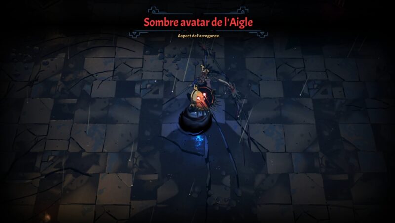 Sombre avatar de l'aigle boss tier 3 curse of the dead gods